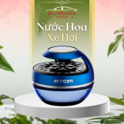 Nước hoa xe hơi-Nước hoa khử mùi ô tô ATOM cao cấp có cánh quạt tự động