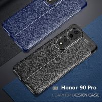 เคส Philander SHOP เคสสำหรับ Honor 90 Pro Huawei Honor 90 Pro Capas แบบนิ่มด้านหลังเคสกันกระแทกกันกระแทกปกหนัง Honor 90 Pro 5G Fundas