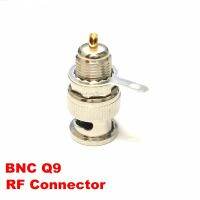 5ชิ้น RF โคซายน์ BNC แจ็คตัวผู้ Q9ตัวเชื่อมต่อ RF ติดบนแผงน็อตเกลียว