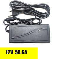 อะแดปเตอร์สากล12โวลต์อุปทาน Acdc 12โวลต์5A 6A 10A ชาร์จ12โวลต์ Conterver ซัพพลายสำหรับคอมพิวเตอร์โน๊ตบุ๊ค LED แถบแสง