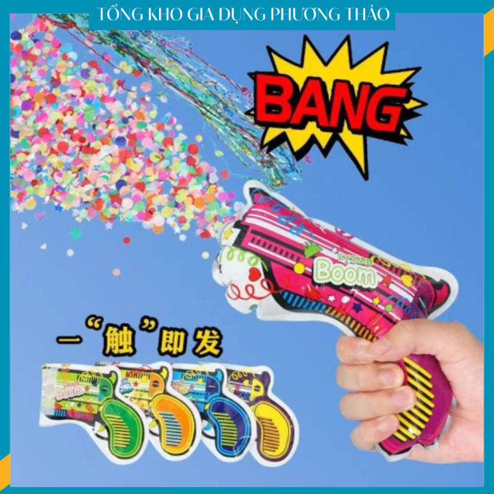 Pháo Giấy Mini Confetti Nhiều Màu Sắc Cho Các Buổi Tiệc Sinh Nhật Khai  Trương  Tìm Voucher