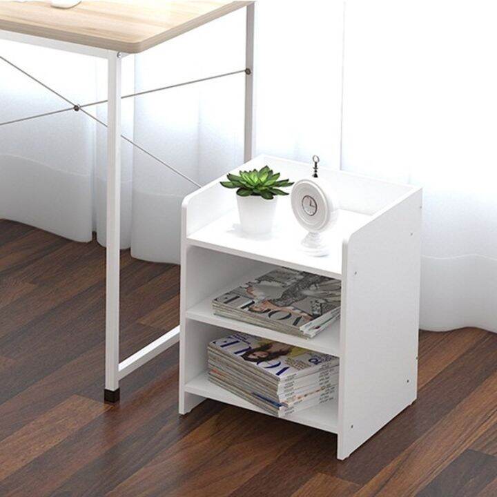 storage bedside shelf office side table sofa side rack coffe