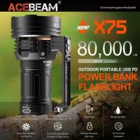 ACEBEAM X75 80000LMS 1150M Handheld Searchlight