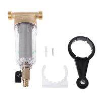 Drop Ship&amp;Wholesale 6 Points Front Purifier Copper Lead Water Filter Home Dust Stainless Mesh Faucet Sep.20