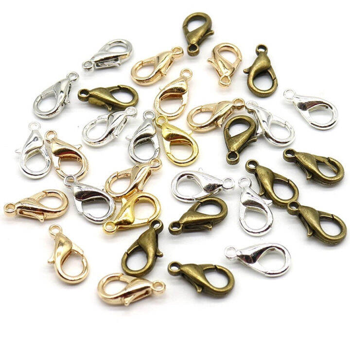 10pcs 12mm/14mm Lobster Clasps Hooks For DIY Jewelry | Lazada PH