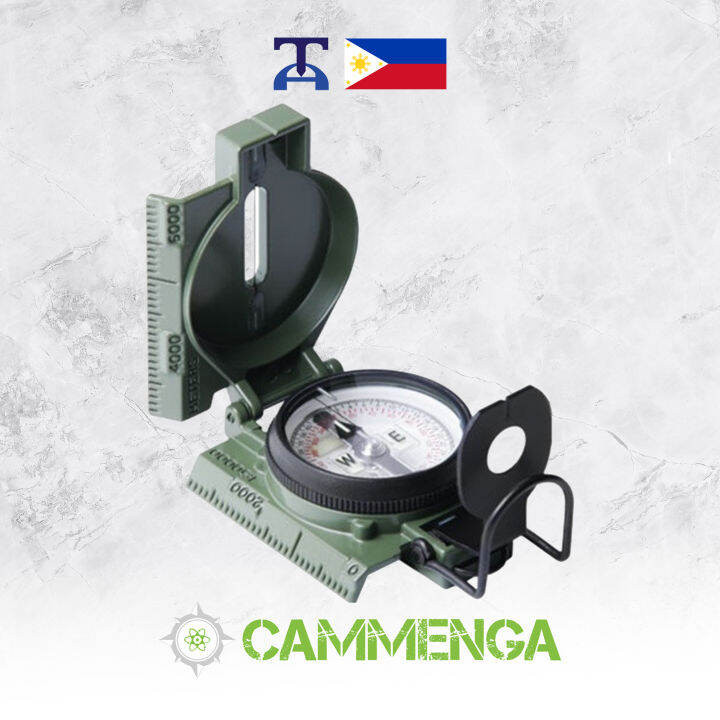 Cammenga G.I. Military Phosphorescent Lensatic Compass (Model 27 ...