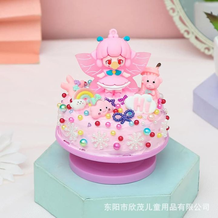 พร้อมส่ง-cake-music-box-diy-งานประดิษฐ์เค้กกล่องดนตรี-d-i-y-ง่ายๆ-ใช้งานได้จริง-ให้เราตกแต่งเค้กได้เองตามจินตนาการ