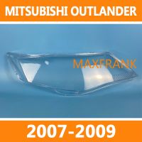 FOR MITSUBISHI OUTLANDER 2007-2009  HEADLAMP COVER  HEADLIGHT COVER  LENS HEAD LAMP COVERฝาครอบไฟหน้า / ฝาครอบไฟหน้าตรงรุ่น สำหรับ / ฝาครอบไฟหน้าสําหรับ / ฝาครอบเลนส์ไฟหน้า รถยนต์สําหรับ / เลนส์ไฟหน้า