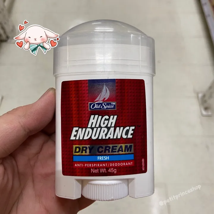 Old Spice High Endurance Dry Cream Fresh Deodorant 45g | Lazada PH