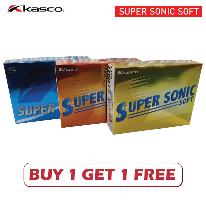 kasco-super-sonic-soft-ball-buy-1dz-get-1dz-free-2dz-24-balls-ลูกกอล์ฟซื้อ-1โหล-แถม-1โหลฟรี-2โหล-24ลูก