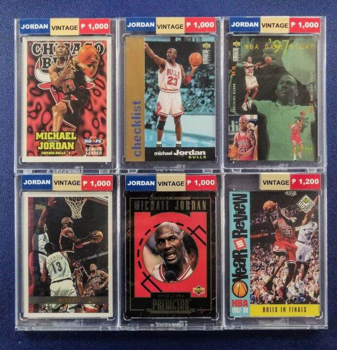 Michael Jordan NBA Cards with Free Magnetic Case2 | Lazada PH