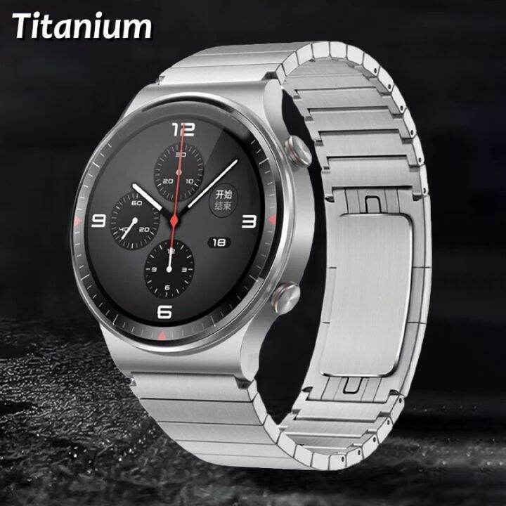 Luxury Titanium Band for Samsung Galaxy Watch 3 45mm Gear S3 Loop