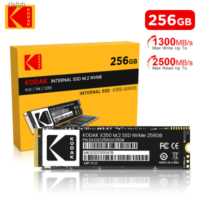 Kodak SSD ภายใน PCIe NVME ฮาร์ดไดรฟ์256GB โซลิดสเตทไดรฟ์ W 1800เมกะไบต์/วินาที Gen3 X4 M.2ฮาร์ดดิสก์ SSD แล็ปท็อปเดสก์ท็อป Zlsfgh