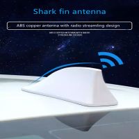 ☜ Car Roof Shark Fin Aerial Antenna Toppers Universal Auto Radio Fm Antenna Signal Amplifier for BMW/Honda/Toyota/VW/Kia/Nissan