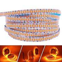 DC 12V 2835 SMD LED Strip Indoor Decoration 120 240 LEDs/m Orange Lighting Flexible Ribbon Rope LED Light 5m/lot