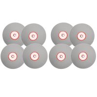 8Pcs Diamond Polishing Disc 600 800 1200 3000 Grit 6Inch Flat Lap Grinding Wheel Lapping Grinding Disc Tool