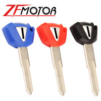 รถจักรยานยนต์ Uncut Blade Blank Key สำหรับ Kawasaki Ninja ZX6R ZX10R ZZR400 Z750 Z800 VERSYS ER6N ER6F ER6R