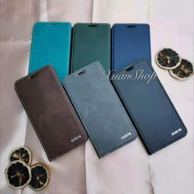 เคส XUNTE 3 ฝาพับ กระเป๋า เนื้อหนัง Samsung รุ่น S7edge S8 S8plus S20FE S21FE S20 S20plus S20Ultra S21 S21pro S21Ultra S22 S22pro S22plus S22Ultra