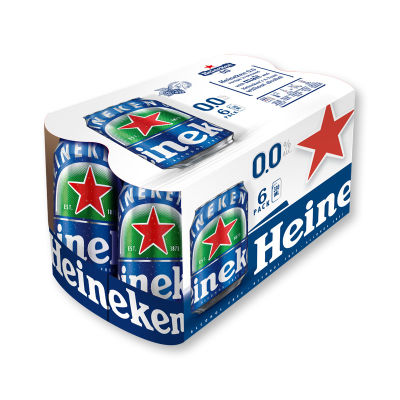 สินค้ามาใหม่! ไฮเนเก้น 0.0 เครื่องดื่มมอลต์ไม่มีแอลกอฮอล์ 330 มล. x 6 กระป๋อง Heineken 0.0 Non-Alcoholic Malt Beverage 330 ml x 6 cans ล็อตใหม่มาล่าสุด สินค้าสด มีเก็บเงินปลายทาง