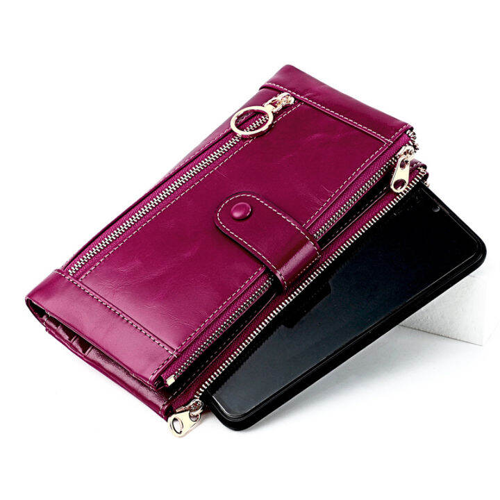 top-cchappy-genuine-leather-wallet-clutch-mobile-phone-bag-for-women-large-capacity-card-holder