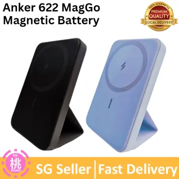 Anker 622 Magnetic Battery (MagGo) 5000mAh Foldable Wireless Charger,Black