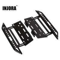 INJORA 2PCS RC Car Rock Sliders Metal Pedal for 1:10 RC Crawler Axial SCX10 SCX10 II 90046