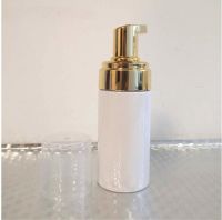 1pcs 100ml 4 oz Foamer Pumps Bottle Refillable Empty lashes Cleanser Foam Soap Foaming Dispenser With Golden Pump