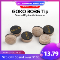 GOKO 3036รุ่นเคล็ดลับ Smh บิลเลียดเคล็ดลับ1011.513Mm เคล็ดลับเลือก6-7ชั้นหมูผิวหลายชั้นสนุ๊กเกอร์สระว่ายน้ำคิวอุปกรณ์เสริม