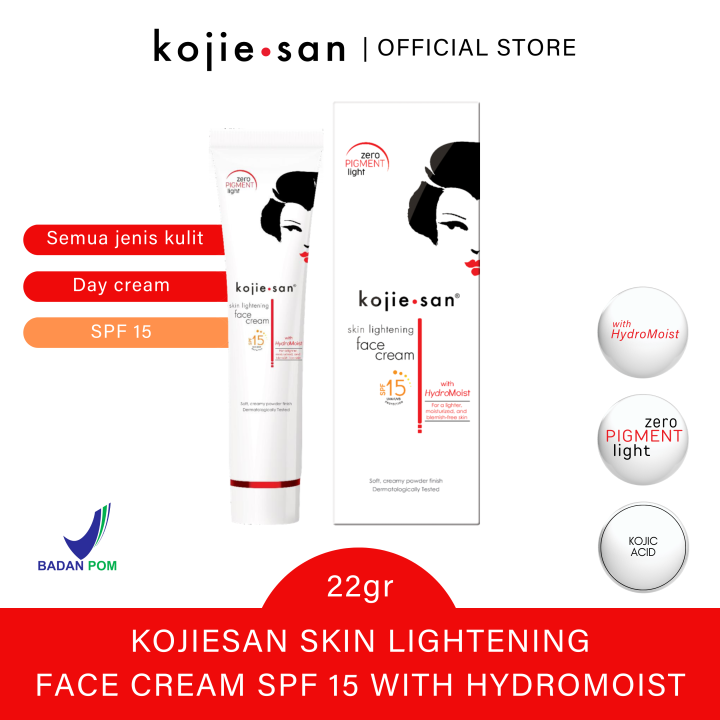 KOJIE SAN Skin Lightening Lightening Face Cream SPF 15 with Hydromoist Lazada Indonesia