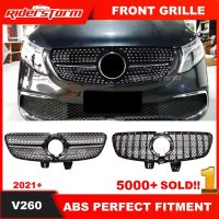 2021+ W447 GT and Diamond grille For New V Class v260 V250 For V class V260 Mesh GT Grille for V260 W447 Panamerica Grille