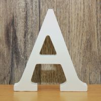 【YF】 1pc 8CM Diy Freestanding Wood Letters Decorations Alphabet Wedding Birthday  Personalised Name Design