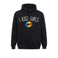 I Kiss Shirt Funny Cute LGBTQ Pride Month Gift Male Long Sleeve Hoodies Normal Fall Sweatshirts Rife Sportswears Size XS-4XL