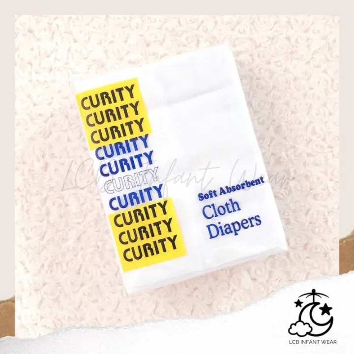 Gauze Cloth / Curity / Lampin for Newborn Baby (1 dozen) Lazada PH