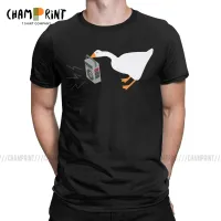UntitGoose With Boombox Radio Game T Shirt Men 100% Cotton Humorous T Shirts Crewneck Tees Short Sleeve Clothes Gift Idea|T-Shirts|   - AliExpress