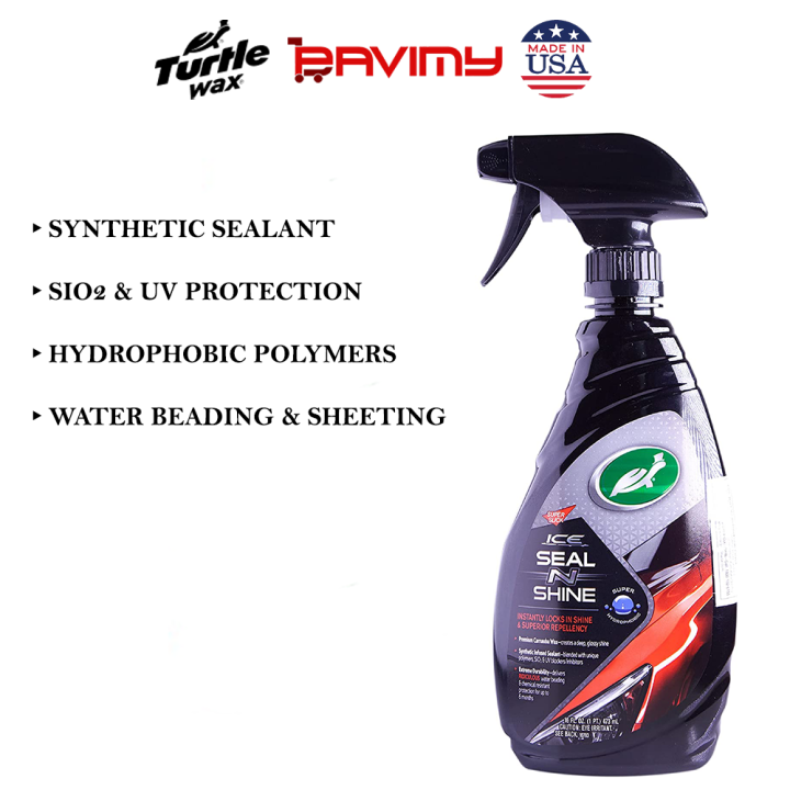 ICE Seal N Shine Turtle Wax Hybrid Sealant Spray Wax Hydrophobic