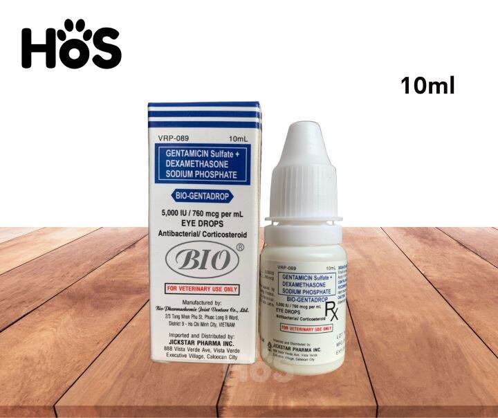 Biogenta Gentamicin Eye drops For Pets 10ml Lazada PH