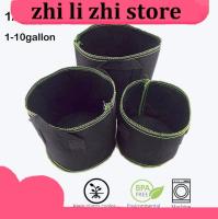 zhilizhi Store 1 3 5 10 gal gallon vegetable plant flower fabric potato grow pots nursery bags for tree jardim planter growing supplies tool