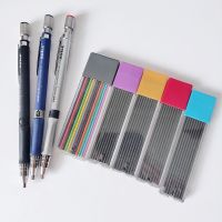 1Pc, 2.0mm mechanical pencil, 2B, push the core, drawing and writing mechanical pencil, school supplies, stationery
