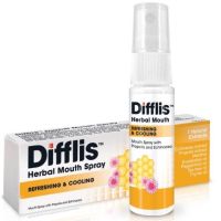 Difflis Herbal Mouth Spray ดิฟฟลิส เฮอร์เบิ้ล เมาท์ สเปรย์ 15 ml