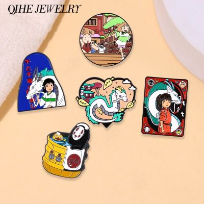 Cartoon Enamel Pins Boy Girl Brooches Badges Anime Accessories for Backpack Jewelry Free Shipping Gift for Friends
