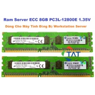 Ram Server ECC Micron 8GB DDR3 1600MHz PC3L-12800E 1.35V Unbuffered Dùng cho Server Workstation thumbnail