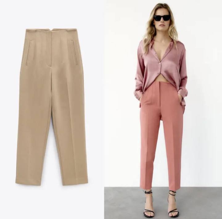 Busy Clothing Womens Beige Trousers 29