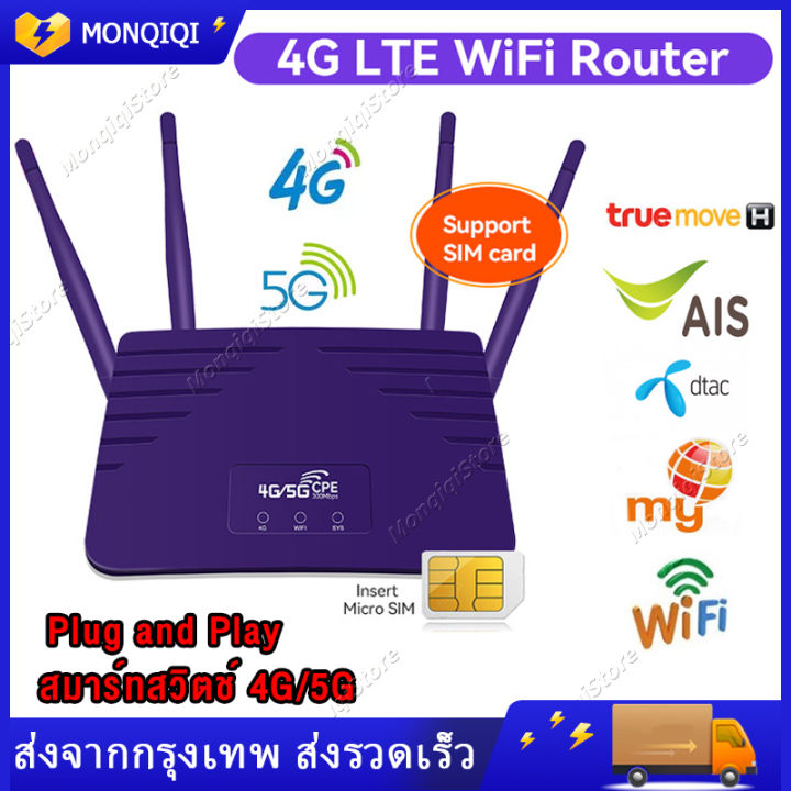 4g-5g-router-wifi-เราเตอร์-ใส่ซิม-ราวเตอร์ใส่ซิม-ใส่ซิมปล่อย-wi-fi-300mbps-4g-lte-sim-card-wireless-router-wifi-4g-ทุกเครือข่าย-รองรับการใช้งาน-wifi-ได้พร้อมก-32-usersเราเตอร์-router-ใส่ซิม-เราเตอร์ใส