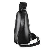 MILANDO Men PU Leather Crossbody Bag Chest Sling Pouch Bag Beg Silang LELAKI (Type 3)