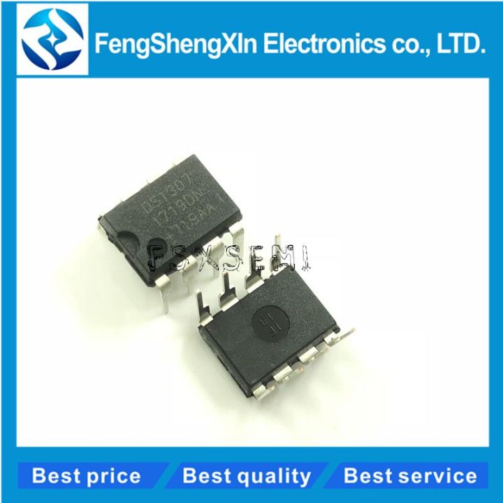 100pcs/lot  New DS1307 DS1307N  DIP-8  64 X 8 Serial Real Time Clock  IC