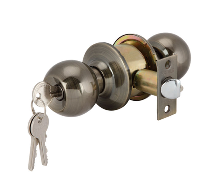 hafele-ลูกบิดประตู-ทองเหลืองรมดำ-รุ่น-489-93-113-zwf-ลูกบิดประตู-กุญแจ-door-lock-key