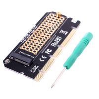 SSD PCIE Adapter for .2 SSD PCIE Expansion Board with LED Indicator Lamp for .2 NVME SSD for PCIE 3.0 X16 Riser