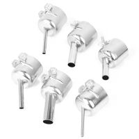 6Pcs Oblique Nozzles 861DW Welding Nozzle for Hot Soldering Desoldering Station Accessories