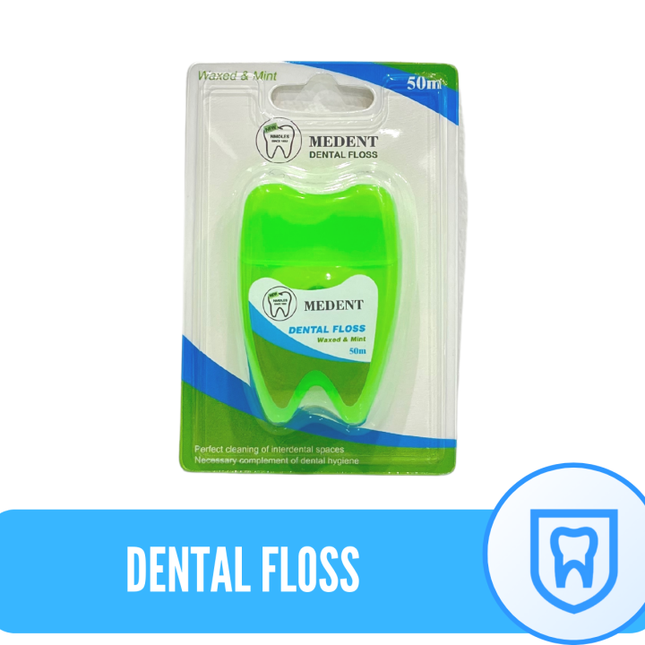 Dental Floss (Waxed and Mint) Lazada PH
