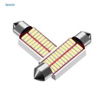 LOUISIS หลอดไฟแอลอีดีอัตโนมัติภายในรถยูนิเวอร์ซัล Led 1ชิ้นไม่มีขั้วโดมไฟรถยนต์ขนาด31/36/39/41มม. หลอดไฟไฟอ่านหนังสือป้ายทะเบียนรถ